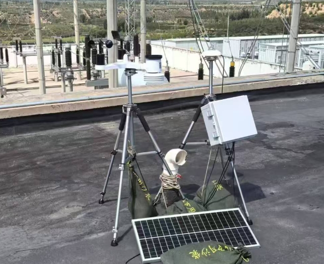 新疆光伏電場便攜太陽輻射氣象站
